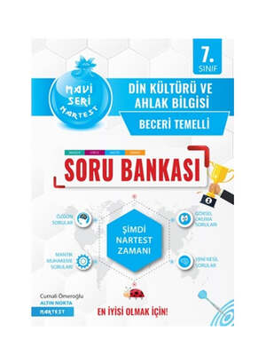Nartest Yayınları 7. Sınıf Mavi Din Kültürü Soru Bankası - 1