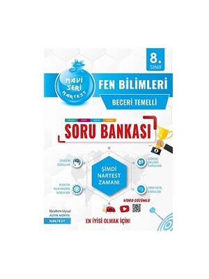 Nartest Yayınları 8. Sınıf Mavi Fen Bilimleri Soru Bankası - 1