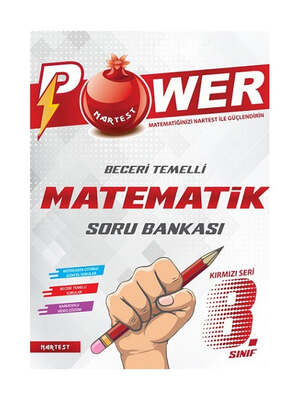 Nartest Yayınları 8. Sınıf LGS Kırmızı Power Matematik Soru Bankası - 1