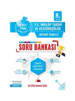 Nartest Yayınları 8. Sınıf Mavi T.C. İnkılap Tarihi Ve Atatürkçülük Soru Bankası - 1