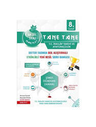 Nartest Yayınları - Nartest Yayınları 8. Sınıf Yeşil Tane Tane T.C. İnkılap Tarihi Ve Atatürkçülük Soru Bankası