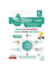 Nartest Yayınları - Nartest Yayınları 8. Sınıf Yeşil Tane Tane Din Kültürü Ve Ahlak Bilgisi Soru Bankası