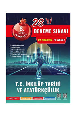 Nartest Yayınları 8.Sınıf Mod T.C İnkılap Tarihi ve Atatürkçülük 28 Deneme - 1