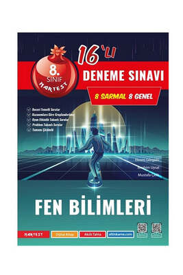 Nartest Yayınları 8.Sınıf Mod Fen Bilimleri 16 Deneme - 1