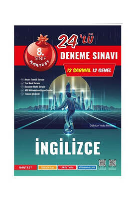 Nartest Yayınları 8.Sınıf Mod İngilizce 24 Deneme - 1