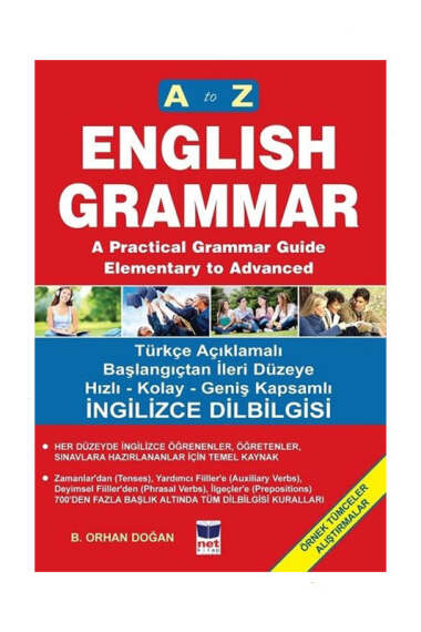 Net Kitap A to Z English Grammar Adan Zye İngilizce Dilbilgisi - 1