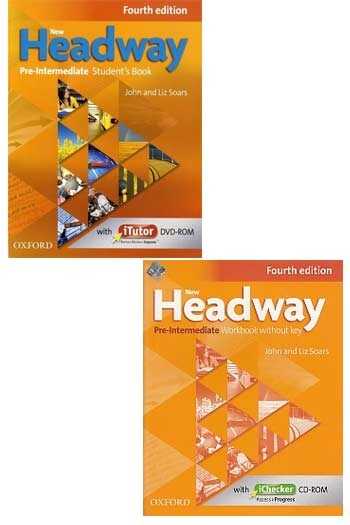 ​New Headway Pre Intermediate Students Book + Workbook Without Key