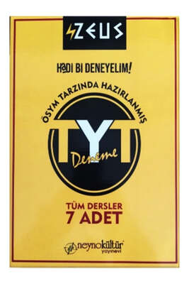 Neyno Kültür Yayınevi TYT Tüm Dersler 7 li Deneme Seti - 1