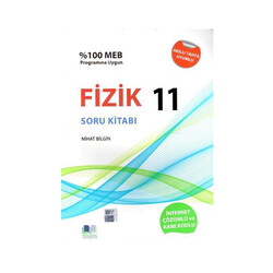 Nihat Bilgin Yayıncılık - ​Nihat Bilgin Yayınları 11. Sınıf Fizik Soru Kitabı