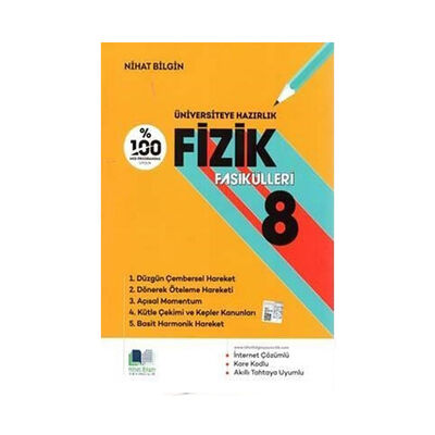 Nihat Bilgin Yayınları Fizik Fasikülleri 8 - 1