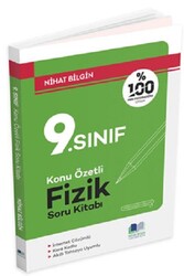 Nihat Bilgin Yayıncılık - ​Nihat Bilgin Yayınları 9. Sınıf Fizik Konu Özetli Soru Kitabı