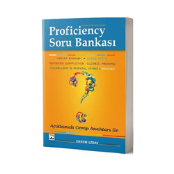Nisan Kitabevi - Nisan Kitabevi Proficiency Açıklamalı Cevap Anahtarı ile Hazırlık Atlama Sınavı Soru Bankası