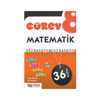 Nitelik Yayınları 8. Sınıf Matematik Görev Yeni Nesil Çalışma Föyleri - 1