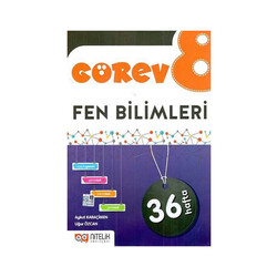 Nitelik Yayınları - Nitelik Yayınları 8. Sınıf Fen Bilimleri Görev Yeni Nesil Çalışma Föyleri