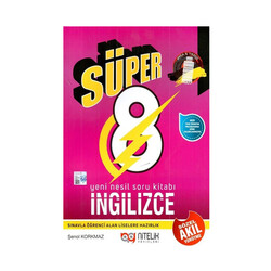 Nitelik Yayınları 8. Sınıf İngilizce Süper Yeni Nesil Soru Kitabı - Nitelik Yayınları