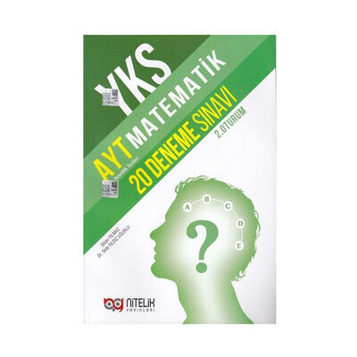 Nitelik Yayınları AYT Matematik 20 Deneme Sınavı - 1