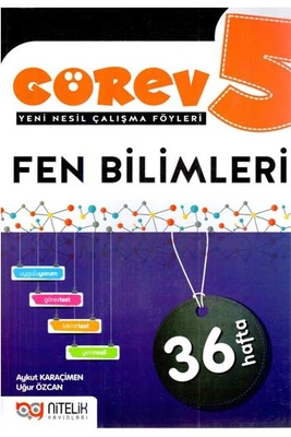 Nitelik Yayınları 5. Sınıf Fen Bilimleri Görev Yeni Nesil Çalışma Föyleri - 1