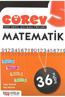 Nitelik Yayınları 5. Sınıf Matematik Görev Yeni Nesil Çalışma Föyleri - 1