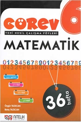 Nitelik Yayınları 6. Sınıf Matematik Görev Yeni Nesil Çalışma Föyleri - 1