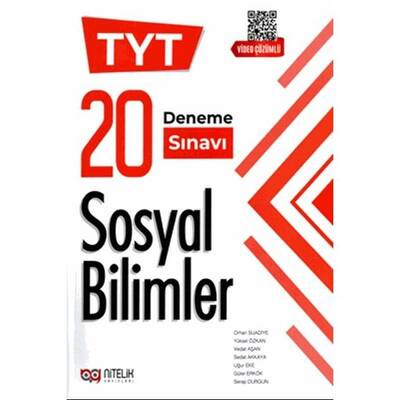 Nitelik Yayınları 2021 TYT Sosyal Bilimler 20 Deneme Sınavı - 1