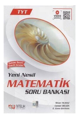 Nitelik Yayınları TYT Matematik Soru Bankası - 1