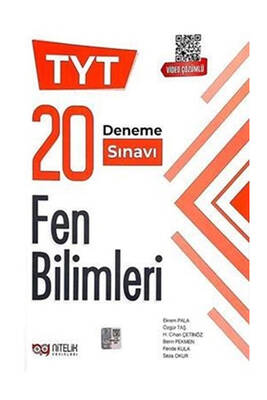 Nitelik Yayınları 2021 TYT Fen Bilimleri 20 Deneme Sınavı - 1