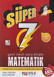 Nitelik Yayınları - Nitelik Yayınları 7.Sınıf Matematik Süper Yeni Nesil Soru Kitabı