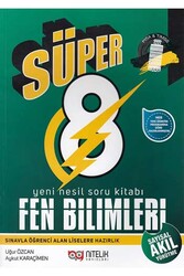 Nitelik Yayınları - Nitelik Yayınları 8. Sınıf Süper Fen Bilimleri Yeni Nesil Soru Kitabı