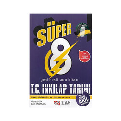 Nitelik Yayınları - Nitelik Yayınları 8. Sınıf Süper T. C. İnkılap Tarihi ve Atatürkçülük Soru Kitabı