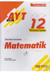 Nitelik Yayınları - Nitelik Yayınları AYT Matematik Özel 12 Deneme Sınavı
