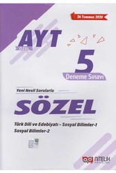 Nitelik Yayınları - Nitelik Yayınları AYT Sözel Özel 5 Deneme Sınavı