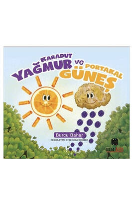 Nova Kids Karadut Yağmur ve Portakal Güneş - 1