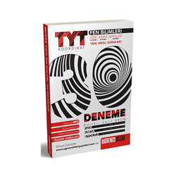 Öğrenci İşi Yayınlar - Öğrenci İşi Yayınlar Koordinat Serisi TYT Fen Bilimleri 30 Deneme
