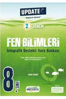 Okyanus Yayınları 8. Sınıf 2. Dönem Fen Bilimleri Update İnfografik Destekli Soru Bankası - 1