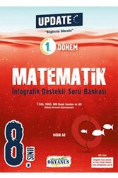 ​Okyanus Yayınları 8. Sınıf 1. Dönem Matematik Update İnfografik Destekli Soru Bankası - Okyanus Yayınları
