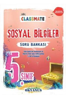 ​Okyanus Yayınları 5. Sınıf Classmate Sosyal Bilgiler Soru Bankası - 1