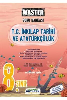 ​Okyanus Yayınları 8. Sınıf Master T.C. İnkılap Tarihi ve Atatürkçülük Soru Bankası - 1