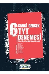 Okyanus Yayınları - ​Okyanus Yayınları TYT 6 Sanki Gerçek Denemesi