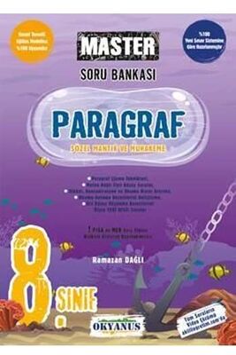 ​Okyanus Yayınları 8. Sınıf Master Paragraf Soru Bankası - 1