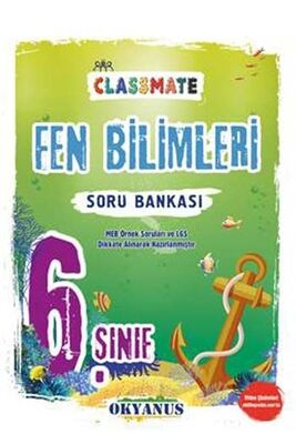 ​Okyanus Yayınları 6. Sınıf Classmate Fen Bilimleri Soru Bankası - 1