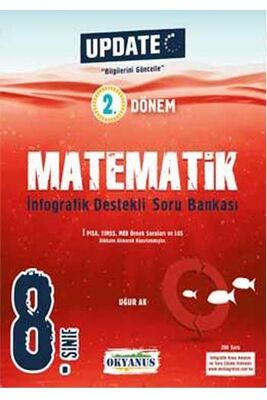 Okyanus Yayınları 8. Sınıf 2. Dönem Matematik Update İnfografik Destekli Soru Bankası - 1