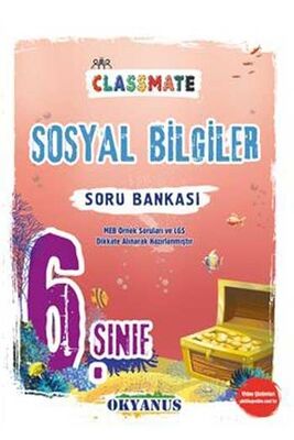 ​Okyanus Yayınları 6. Sınıf Classmate Sosyal Bilgiler Soru Bankası - 1