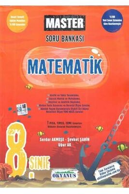 ​Okyanus Yayınları 8. Sınıf Master Matematik Soru Bankası - 1