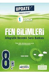 ​Okyanus Yayınları 8. Sınıf 1. Dönem Fen Bilimleri Update İnfografik Destekli Soru Bankası - Okyanus Yayınları
