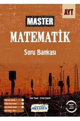 ​Okyanus Yayınları AYT Matematik Master Soru Bankası - 1