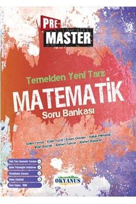 Okyanus Yayınları Pre Master Temelden Yeni Tarz Matematik Soru Bankası - 1