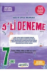 Okyanus Yayınları 7. Sınıf Sözel ve Sayısal Bölümlerle 5'li Deneme - Okyanus Yayınları