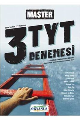 ​Okyanus Yayınları TYT Master 3 Deneme - 1