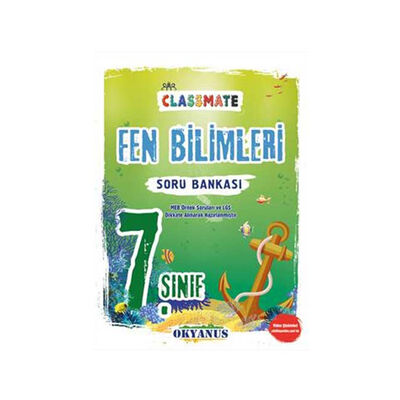 Okyanus Yayınları 7. Sınıf Classmate Fen Bilimleri Soru Bankası - 1