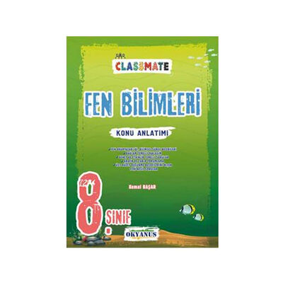 Okyanus Yayınları 8. Sınıf Classmate Fen Bilimleri Konu Anlatımı - 1